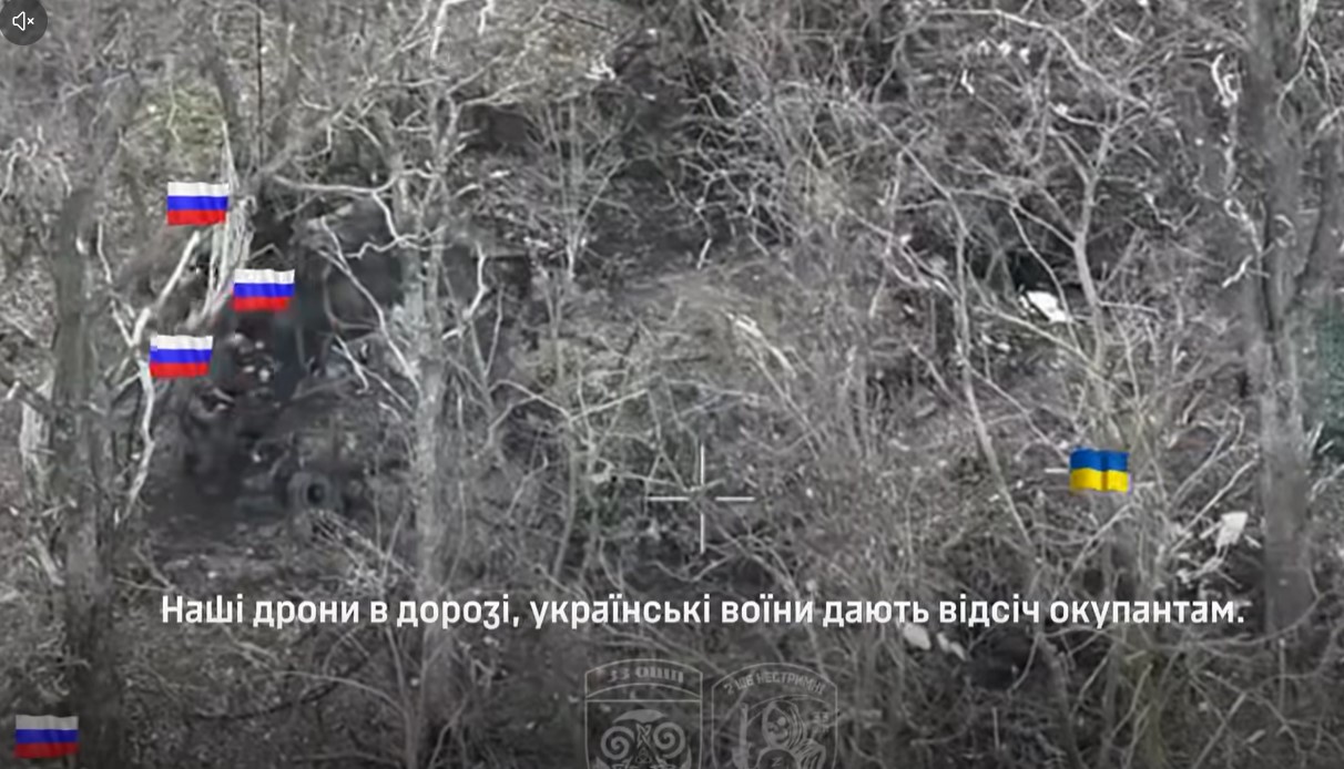 Український боєць за підтримки дронів не дав групі окупантів захопити позицію